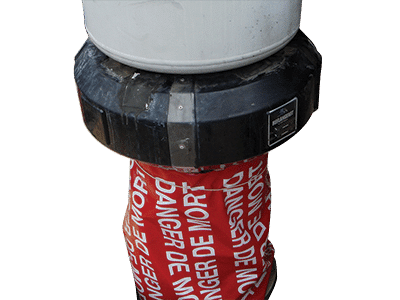 reparación de fugas por bridas